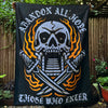 American traditional tattoo style banner
