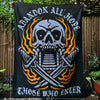 Abandon All Hope Banner - 45.6"W x 59"H (inches)