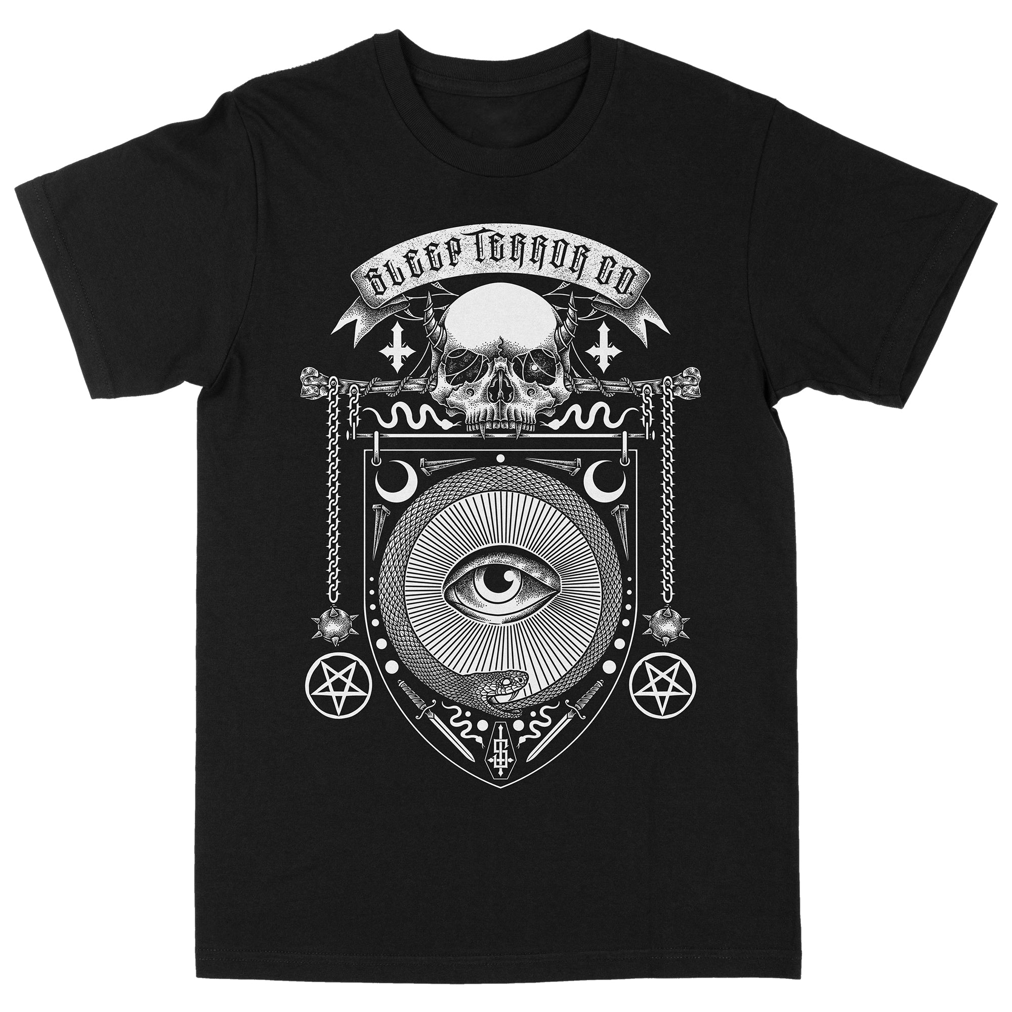 Ouroboros T-shirt | Sleep Terror Co. Occult & Tattoo Clothing 