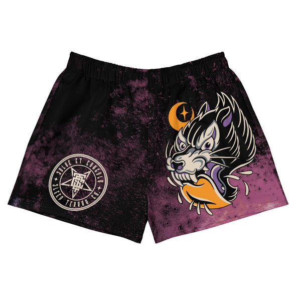 Wolf Heart Women's Athletic Shorts