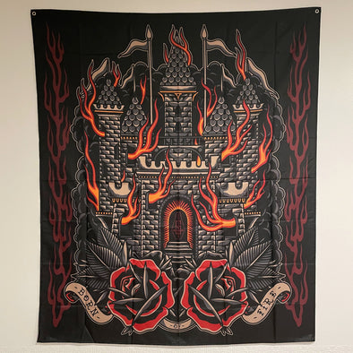 Born of Fire Tapestry Banner - 51"W x 60"H (inches)