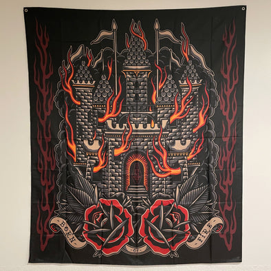 Born of Fire Tapestry Banner (only 11 remaining)
