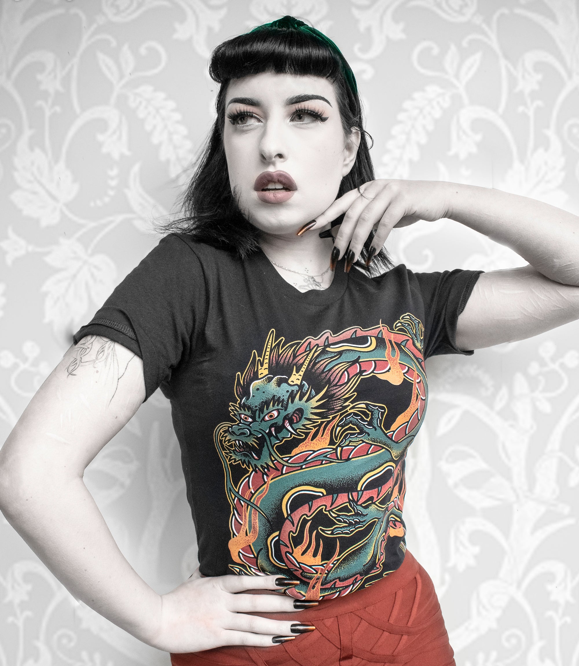 shuttle forbinde Ondartet Stop Asian Hate Dragon T-shirt | Sleep Terror Co. Occult and Tattoo  Clothing – Sleep Terror Clothing